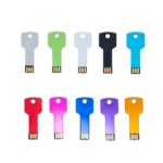Free Custom Pen Drive 256MB 512MB 1GB 2GB 4GB 8GB 16GB Metal Key Shape Memory Stick 32GB 64GB Fast Delivery Time Usb Key - Image 5
