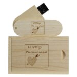 Rectangle Hot Trend Wooden case  Usb Flash Drive Duplicator USB 2.0 3.0 8gb 16gb 32gb Usb Pen Memory Drive  Pen Drive with logo - Image 4