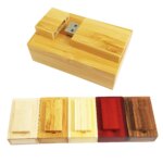 Custom Logo Wooden Thumb Memory Stick Gift Wood Pen Drive Usb Flash Drive 2.0 3.0 64GB 32GB 2GB 4GB 8GB 16GB Pendrive
