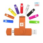 Metal U Disk OTG 64gb 128gb 8gb Pen Flash Drive 2 in 1 Dual Usb Flash Drive 32gb Usb Stick for SmartPhone/PC Pendrive 16gb