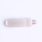 Newest Stylish Metal Swivel 3 in 1 OTG Pendrive 32GB 2.0 3.0 64GB High Speed Pendrive Personalizado USB-C Pendrive Type C - Image 3