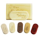 Factory Price Personalised Wooden Usb Memory Flash Maple Walnut Bamboo 2.0 3.0 8GB 16GB 32GB 64GB Wood Flash Drive Usb - Image 3