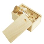 Wedding Gift Wooden Cork Glass Wishing Floating Bottle USB Flash Drive 2.0 3.0 4GB 8GB 16GB 32GB 64 GB Customized Wood Pen Drive - Image 3