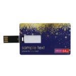 2025 Factory Top Selling Private Label 2sides Printed Slim Plastic Usb Flash Business Card - Image 2