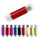 Customised 2 in 1 Otg Usb Memorias 2.0 3.0 8GB 16GB 32GB 64 GB for Smartphones Dual Port Otg Memorias Flash Usb - Image 3