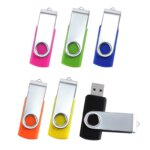 Twister/Swivel/Rotating Personalise Flash Drive 2.0 3.0  8GB 16GB 32GB 64 GB Flash Disk Factory Wholesale Usb Drive - Image 3