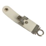 New Leather USB 2.0 Thumb Drive with Metal Keyring Fast Speed 3-Year Warranty-Bulk Wholesale - Image 2
