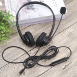 New Online Course Learning Office Meeting Call Center Noise Cancelling Over-ear Headphones Earphones Type C Wired Office Headset - Image 2