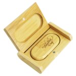 Eco-friendly Oval Shaped Wooden Pormo Gifts Usb Flash Drive Customized logo Memoria Flash 2.0 3.0 8GB 16GB 32GB 64GB Flash Disc - Image 6