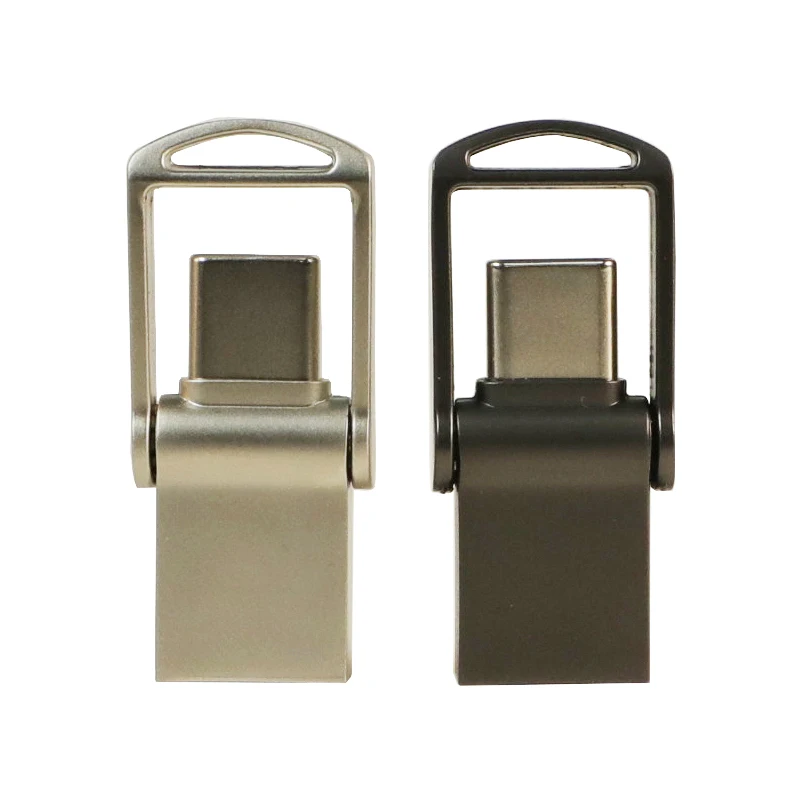 Hda2125e60fa746d499dae38f7bcb2927D Bulk Cheap Mini Type C USB Flash Drive 2.0 Memory Stick 2in1 USB-C OTG Pendrive Custom Logo Pendrive for Smartphones Laptop - Image 1