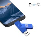 Promotional Gifts USB Swivel Otg Phones USB Stick 1GB 2GB 4GB 8GB 16GB 32GB Rotating Type c Free logo Engraving Usb Stick - Image 4