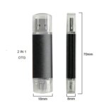 USB Flash Drive OTG Pen Drive 64GB 32 GB 16 GB 8 GB 4GB External Storage Frosted Double Use USB Stick Customised Logo - Image 2