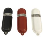 Custom Logo Fast Speed Leather Flash Drives 2.0 3.0 4GB 8GB 16GB 32GB 64 GB Usb Stick Business Gifts Memorias Usb