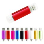 Custom Logo Metal OTG Pen Drive Usb 2.0 4GB 8GB 16GB 32GB 64GB High Quality Pendrive Memory Stick Usb Flash Drive OTG - Image 3