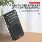 Newly Simple Operation Pointer Receiver Battery Powered Radio Mini AM FM Larger Speaker Radio Weather Music Theater Home Radio - Image 4