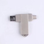 2025 Portable Reusable 8GB 16GB 32GB 64GB 128GB OTG 3in1 4 En 1 Usb Pen Drive Customizable Metal Swivel 2.0 3.0 Memorias Usb - Image 5