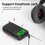 New Professional Factory Fm Radio Player Personalized Logo Brand Mini Portable Radio Variety Channels Am Perfect Pocket Radio - Image 4