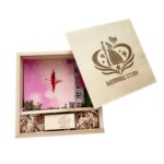 Wedding Gift Customized Usb Flash Drive 2.0 3.0 Photography Wood Photo Album Box with Usb Stick 16GB 32GB 64GB Pendrive - Image 2