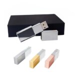 Fast Speed Corporate Gift Glass Light up Pen Drive Personalized 2.0 3.0 4 GB 8GB 16GB 32GB 64GB Memory Stick Pen Usb Flash Drive