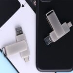 For Smartphones/PC New Arrival Metal Rotating OTG USB Stick With Logo Customized Flash Memory High Speed 2.0 3.0 USB Flash Drive - Image 6