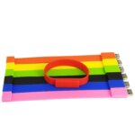 Personalized Silicone Wristband Custom Pen Drives Usb 2.0 1GB 2GB 4GB 8GB 16GB Flash Memory Bracelet Bulk Usb Thumb Drive - Image 5