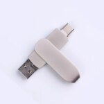 Wholesale Metal Swivel 3 in 1 Usb-c Drive for Mobile Phone/PC 2.0 3.0 Flash Drive Usb Type c Personalized logo Usb Drive Otg - Image 2