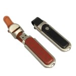 China Manufacturer Wholesale Low Prices Usb Flash Drive 2.0 512 Mb 4gb 8gb 16gb Metal Leather Usb Flash Keys with Customized - Image 6