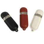 Top Quality Promotional Memory Leather USB Flash Drive Free Key Chain Stick Gifts Premium Pendrive Customized Logo Printing - Image 5